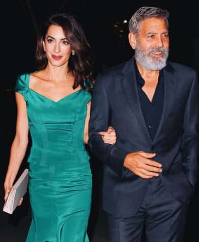 Amal and George Clooney 5 years together